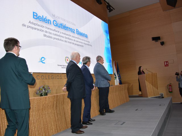 Belén Gutiérrez, ganadora del premio a la Mejor tesis doctoral enfermera